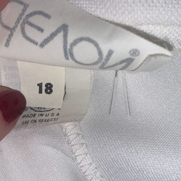 Vintage 70’s ILGWU Devon Retro Side Striped Skort Size 18 - Picture 11 of 15